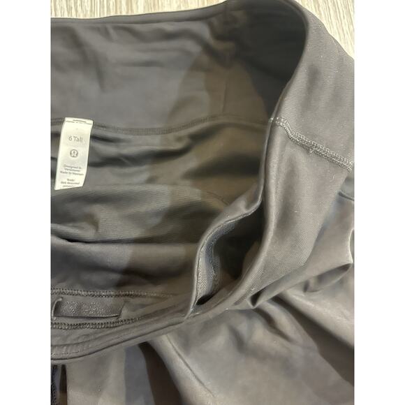 NWT Lululemon Speed Up Mid-Rise Short 4" Black Sz 6 Run Walk Workout Fully Lined - Picture 10 of 10